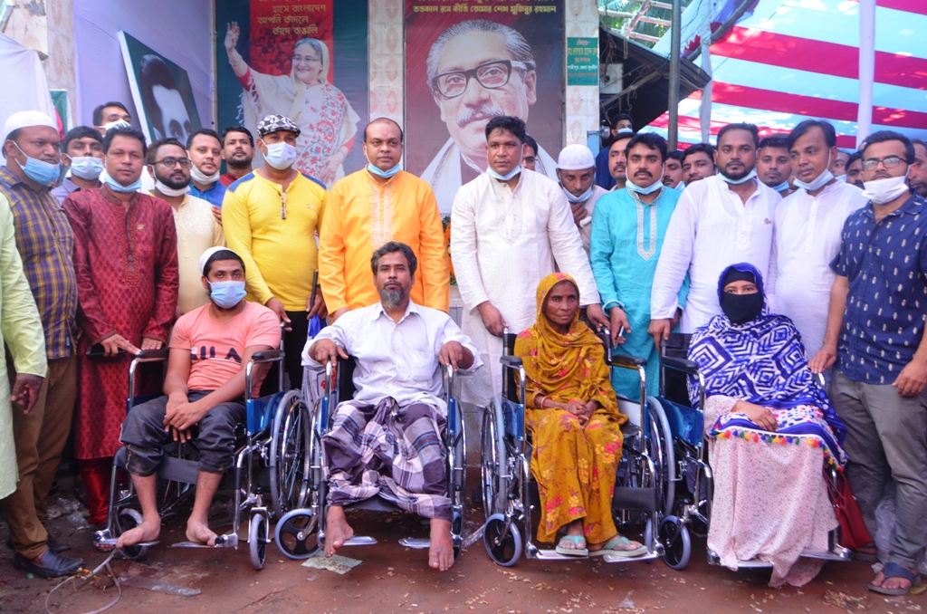 গাজীপুরে যুবলীগের ৪৮তম প্রতিষ্ঠাতাবার্ষিকী পালন