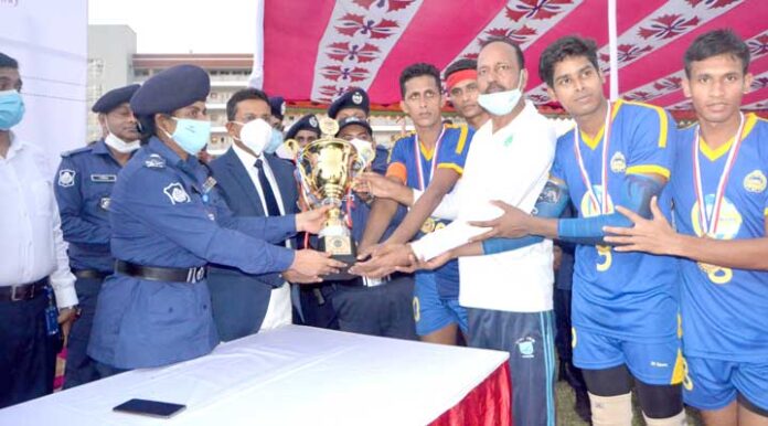 District Police Volleyball Tournament held in Gazipur