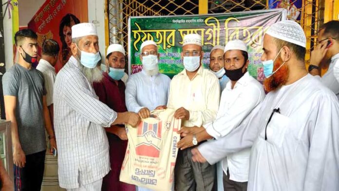 Iftar Product Distribution Gazipur Jammat Khairul Hasan