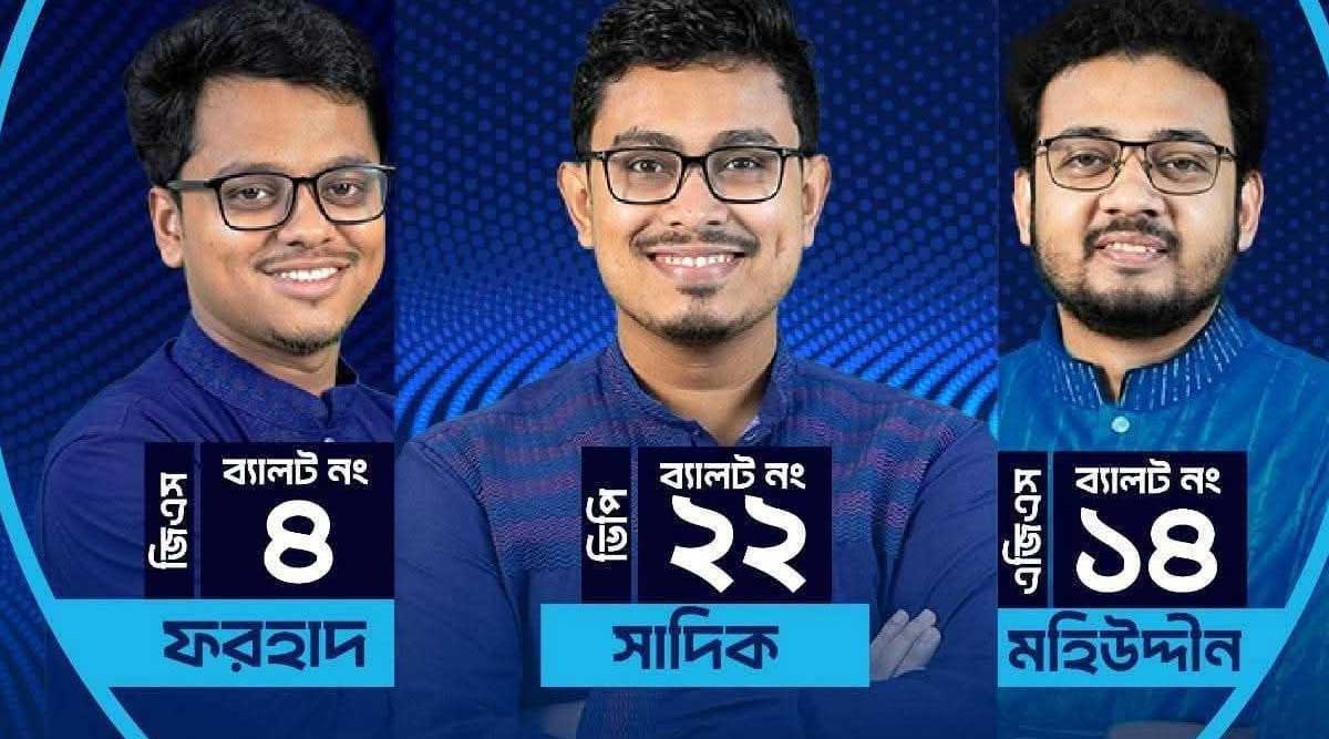 ডাকসুতে চমক দেখালো ছাত্রশিবির : ভিপি জিএস এজিএস সহ বিপুল জয়