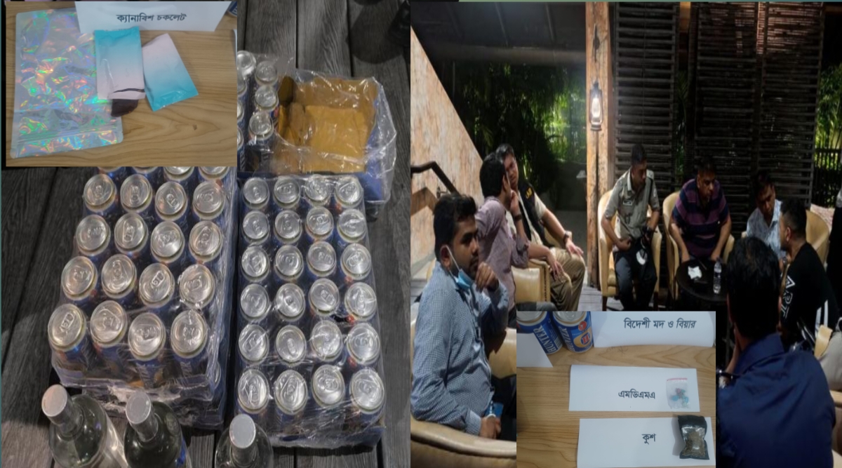 গাজীপুরের ভাওয়াল রিসোর্টে অভিযান: এক্সটাসি-ক্যানাবিসসহ গ্রেফতার ৬ জন