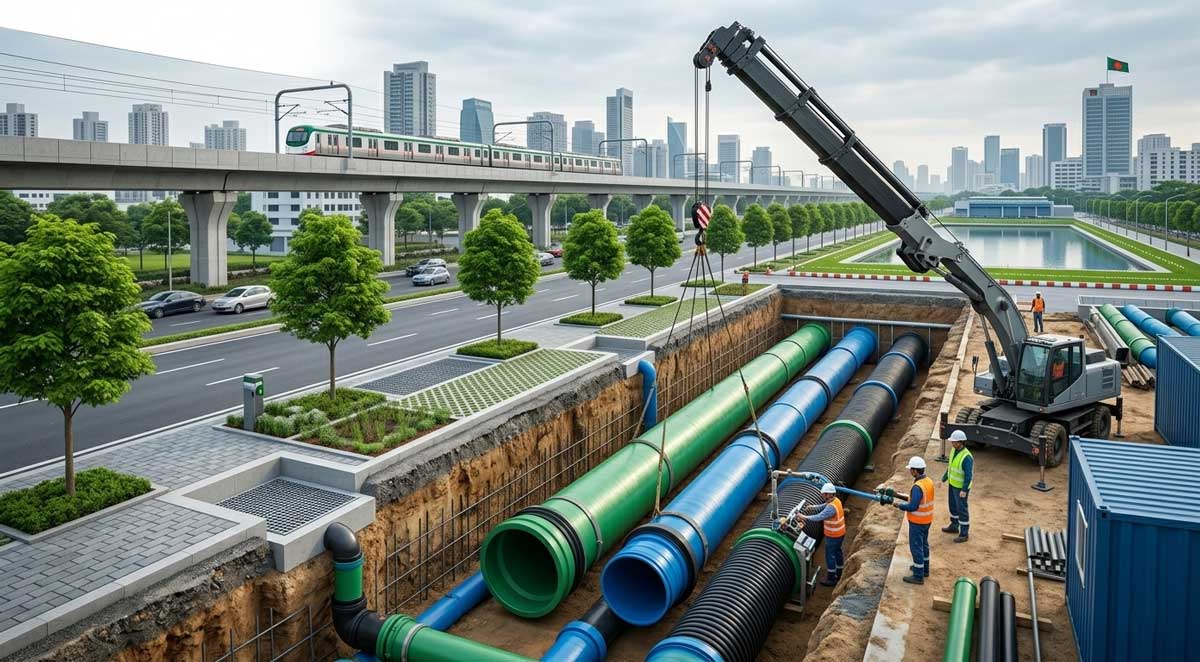 জলবদ্ধতা মুক্ত স্মার্ট শহর: প্রয়োজন আধুনিক ড্রেনেজ ব্যবস্থা