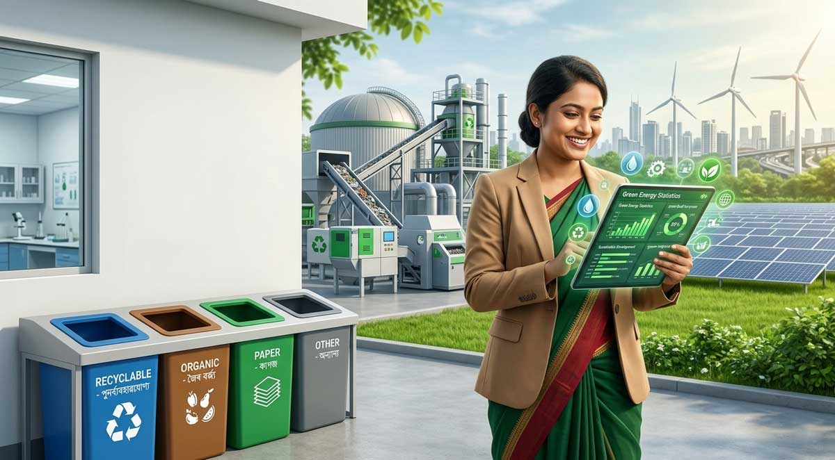বর্জ্য থেকে সম্পদ: আধুনিক বর্জ্য ব্যবস্থাপনা ও আগামীর বাংলাদেশ