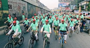গাজীপুরে শিবিরের সাইকেল শোভাযাত্রা 