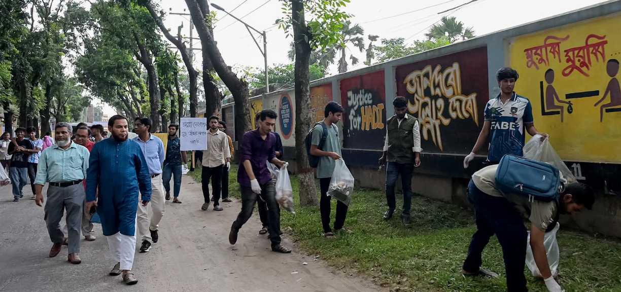 সবুজ ও শান্ত ক্যাম্পাস গড়তে গাকৃবিতে ইয়াস বাংলাদেশের সচেতনতামূলক কর্মসূচি