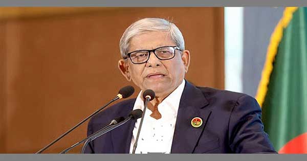 মাদক ও হতাশা প্রতিরোধে খেলাধুলার প্রসার জরুরি: মির্জা ফখরুল