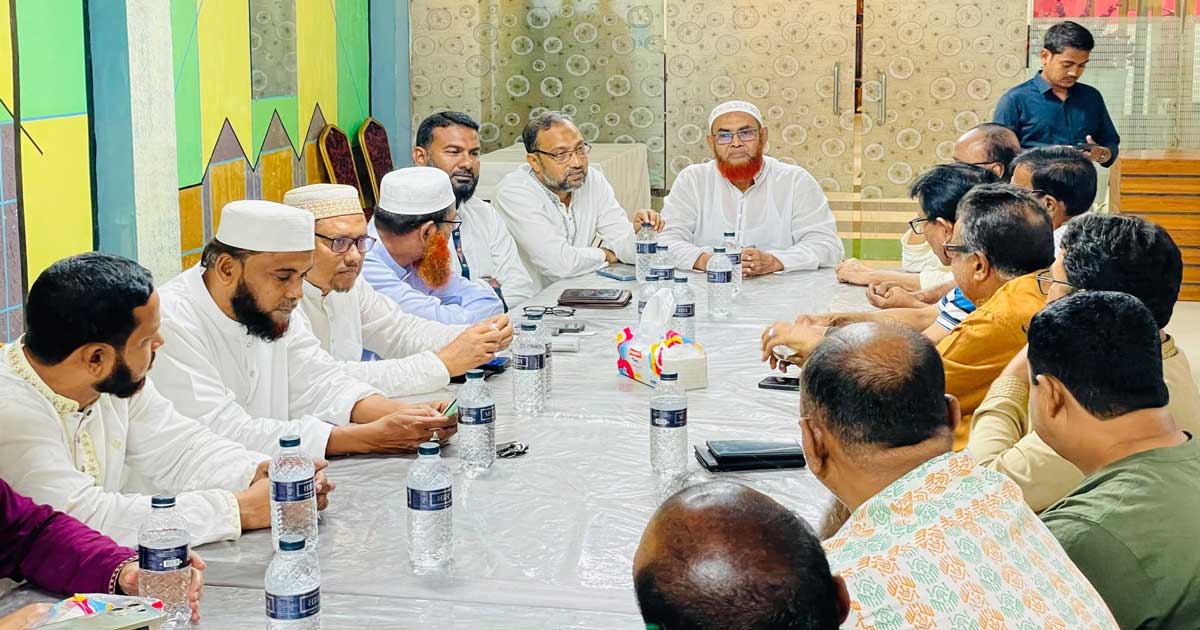 ময়মনসিংহে হিন্দু সম্প্রদায়ের নেতাদের সঙ্গে জামায়াতের মতবিনিময় সভা